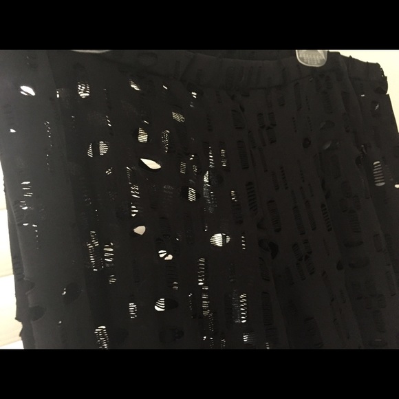 NWOT forever 21 faith 21 sexy cut out footless tights leggings - Picture 6 of 8